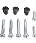 Screws and caps set for Black Door Closer For Gate And Outdoor Use Surface Mounted Spring Loaded Adjustable Closer