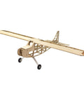 Balsa Wood RC Plane Kit With 32 Inch Wingspan Laser Cut Unassembled Training Aircraft For Adults in frame view