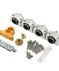 CNC 3018 Pro Upgraded X Axis Kit with metal linear bearings, T8 screw, mounting brackets and bolts for precision motion on routers.