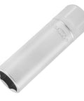 Magnetic Spark Plug Socket, 5/8 Inch, 1/2 Drive, Deep Marking For Quick ID, Knurl Grip Optimized For Easy Handling, Satin Finish That Resists Prints And Rust