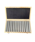 Heavy Duty Alloy Steel Parallel Gauge Blocks 14 Pair Machining Setup Kit Size Range 14 To 50 Mm in wooden case