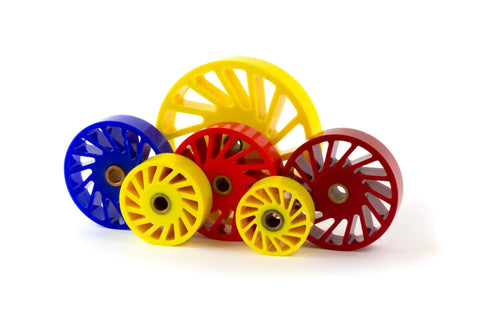 Built Tough Polyurethane Idler Wheel With Oilite Bronze Bearing Core 6 Inch Outer Diameter 2 Inch Width By 0625 Inch Bore For Low Rpm Material Spacing And Hold Down Rolls Smooth Operator 40a Durometer colorful idler wheels in various sizes and colors