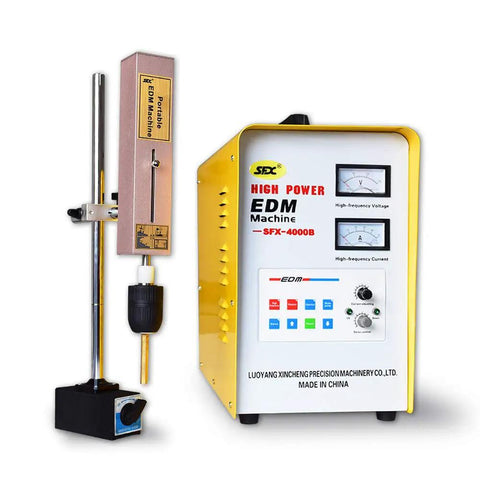 Heavy Duty Portable Tap Remover And Tap Eroder For Broken Taps Drills Reamers And Bolts Fast Removal From 5 64th Inch To 1 57th 64th Inch Depth Setting For Blind Holes Compact On The Go Tool For Quick Repairs machine with control unit