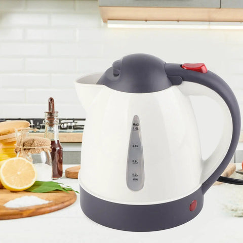 Heavy Duty 1000 Ml Car Kettle Built For Road Warriors Fast Boiling 24V Water Heater With Auto Shut Off Safety System Stainless Build Great For Truckers Getting A Darn Good Cup On Weekend Drives in a kitchen setting