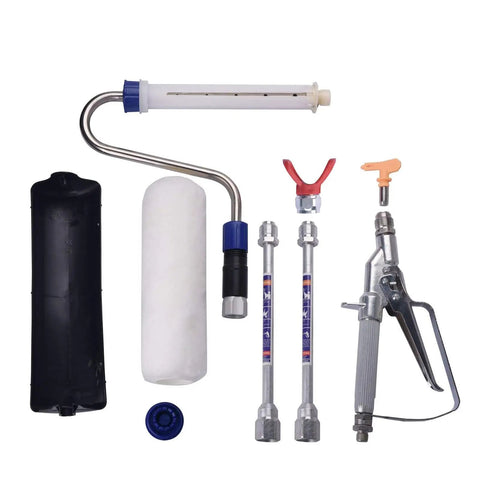 Inner Feed Airless Paint Sprayer Gun Attachment Kit With 10 Inch Roller Extension and accessories, for Titan Graco Sprayers