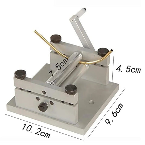 Knockout Manual Plate Roller Machine For Smooth Metal Bends Handles Thin Foils Up To 60mm Wide Perfect For Brass Copper Etching And Nifty Workshop Fabrication Hacks Daily