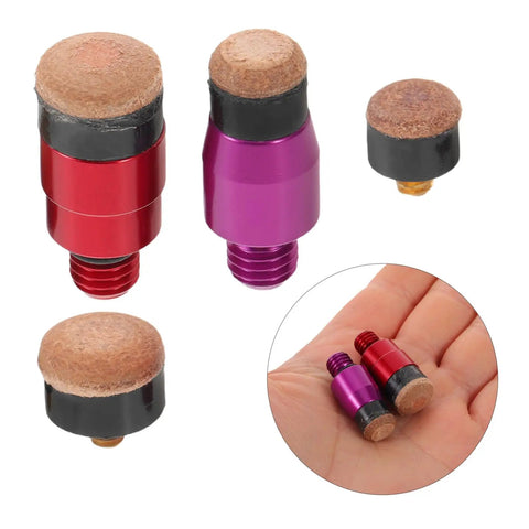 Four Piece Hammer Tip M8 Metal Dent Removal Kit For Vehicle Door Panels And Sheet Metal Easy Ding Fix Tool Set With Durable Tips For Fast Car Dent Repair And Door Panel Restoration, red and purple tips