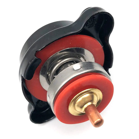Side view of High Pressure Radiator Cap With Temperature Gauge 1.8 Bar For Honda CR125R CR250R CR500R CR80 CR85 CRF250L CRF450R TRX450R