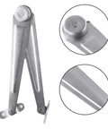 Two Pack Lid Support Hinge For Cupboards And Desk Drop Fronts Heavy Duty 10.2 Inch Iron Folding Stay With Stop Silent Smooth Lift Lid Hinge