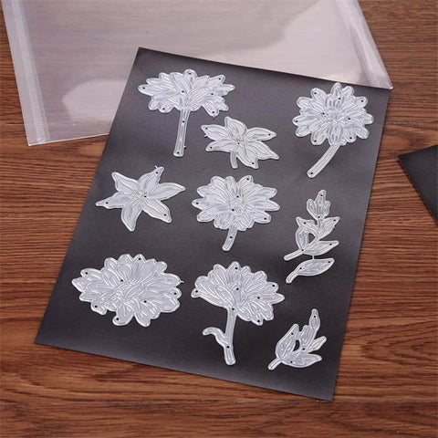 10 Pack Large Magnetic Sheets 9.3 By 6.85 Inches For Die Storage And Crafting Non Adhesive Magnetic Sheets display metal dies