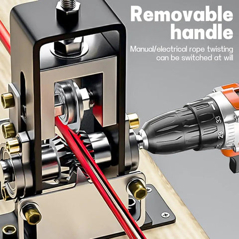 Automatic Copper Wire Stripper Machine Drill Powered Wire Stripper Tool For 1 To 25 Mm Cables with removable handle
