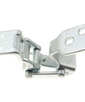 Heavy Duty Chrome Right Upper And Lower Door Hinge Set For Ford Transit Connect 2010-2013, showing a close-up view of hinge design.