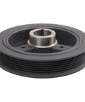 Close-up of Harmonic Balancer Crankshaft Pulley For Ford 4.6L V8 Engine Premium Replacement Part With Easy Install Durable Steel