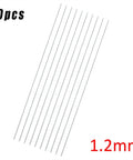 Stainless Steel Welding Rods 10 Pack For Quick Repairs And Brazing In The Shop Low Splatter High Corrosion Resistance Easy Welds 1.2mm