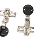 Fifty Pack Half Inch Overlay Concealed Cabinet Hinges With Self Closing Soft Close Damper For Glass Cabinets And Bookcase Doors Ideal For Kitchen Cabinets Offices And Display Units Pro Grade Easy Install Durable Steel Construction