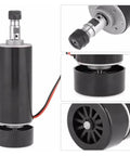 Beefy CNC Spindle Kit 0.3kW 0.5kW With Power Supply 52mm Clamps motor close-up, showing high torque and low vibration design
