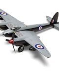 Assembled De Havilland Mosquito One Seventy Two Scale Plastic Model Kit B XVI B 35 TT 35 painted to display finish with decals