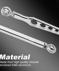 Sliver Chrome Shift Linkage Gear Shifter Replacement For Harley Davidson Electra Glide Road King Street Glide Road Glide Trike Glide Softail Dyna 1986 To 2023 Ride Ready Aftermarket Upgrade For Touring Models And Big Twin Cruisers chrome anodized billet aluminum linkage