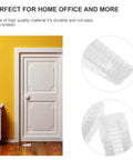 Door Stop Wedges Set Of 10 Non Skid Buffers For Home And Office Floor Friendly Stops That Protect Pets And Kids Prevent Door Slams