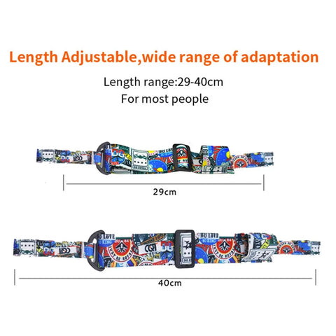 Elastic Headband For Insta360 Antigravity A1 Vision And DJI FPV Goggles 2 V2 Flight Glasses Adjustable Head Strap Length 29-40cm