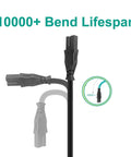 8.2 Foot 2 Prong Polarized Power Cord Replacement For Your Sewing Machines Like SE400 SE270D XR1355 SE600 SE625 PE770