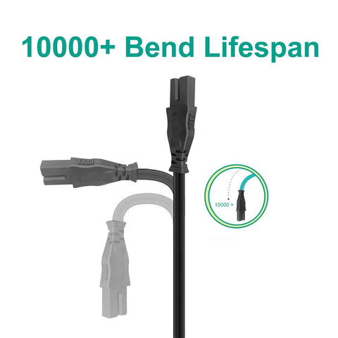 8.2 Foot 2 Prong Polarized Power Cord Replacement For Your Sewing Machines Like SE400 SE270D XR1355 SE600 SE625 PE770