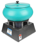 17 Inch Vibratory Tumbler Polishing And Grinding Machine For Jewelry Copper Aluminum Agate Wood Stone 220V 250W 12L Capacity