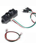 TFmini-S LiDAR Module High Precision ToF Laser Radar Distance Sensor for Robotics and Automation Builds, cables included
