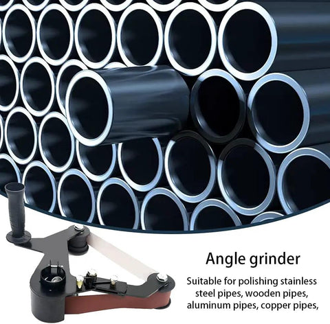Belt Sander Adapter for Angle Grinder Turn Your Grinder Into a Quick Sanding Beast for Tubes and Pipes, US 5 By 8 By 11 Thread