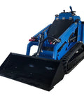 Compact Skid Steer Loader With Crawler Tracks And Wear Resistant Bucket For Easy Operation In Urban Streets Homes Dark Corners And Tight Spaces
