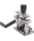 Heavy Duty Stainless Steel Wire Stripping Machine For Electric Drills Featuring Hand Crank Scrap Copper Cable Peeling Tool.