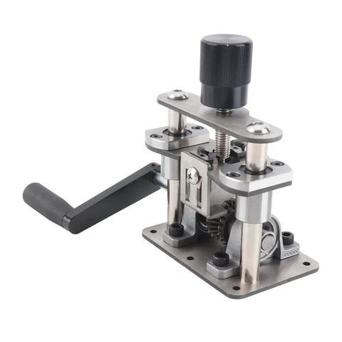 Heavy Duty Stainless Steel Wire Stripping Machine For Electric Drills Featuring Hand Crank Scrap Copper Cable Peeling Tool.