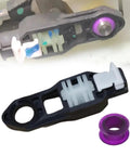 Transmission Shift Cable For 5 Speed Gearbox Gear Shift Cable Linkage Bushing Repair Kit BNG6SPD in black and purple for Opel Agila 2008-2014