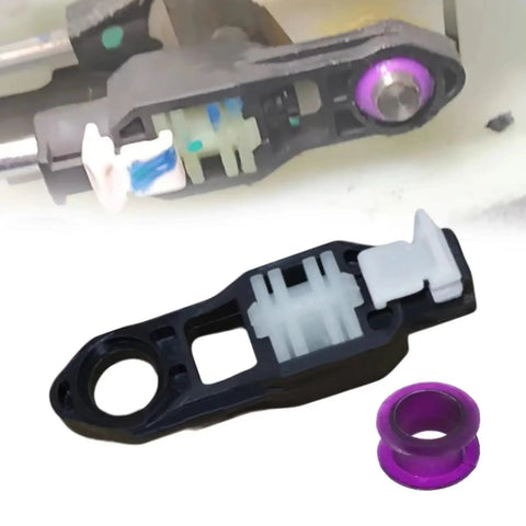 Transmission Shift Cable For 5 Speed Gearbox Gear Shift Cable Linkage Bushing Repair Kit BNG6SPD in black and purple for Opel Agila 2008-2014