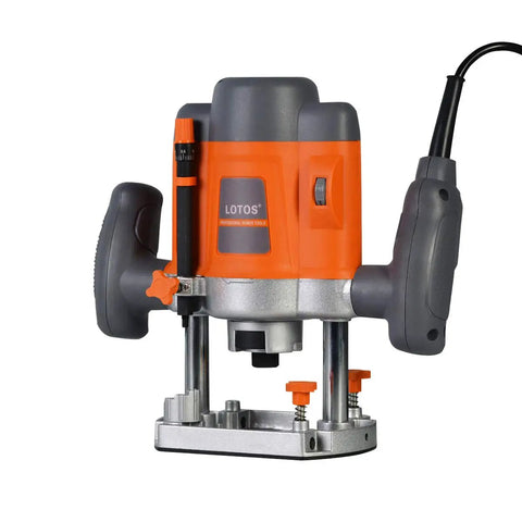 Workhorse Plunge Wood Router With Edge Guide 110 120V 1.6 HP Motor Variable Speed 16000 30000 RPM Durable Electric Router For Precision Cutting And Edge Shaping