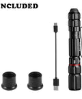 Rechargeable Pen Light 300 Lumen High Mode and 40 Lumen Low Mode EDC Pocket Flashlight with Clip and accessories included