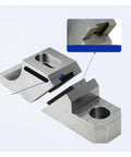 Heavy Duty CNC Side Clamp Tool Vise With High Precision One Way Grip For Milling Drilling And Grinding Tasks, #45 Steel parts with detailed design.