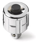 Pass-thru adapter from 27 Piece 1/4 In Drive Pass-Thru Mechanics Tool Set With 6 Pt Sockets SAE Metric Standard GearRatchet System And 5 Degree Ratcheting Arc