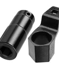No Nonsense Pro Grade Harmonic Balancer Socket 19mm and 50mm Crank Pulley Wrench Holder Kit for Honda