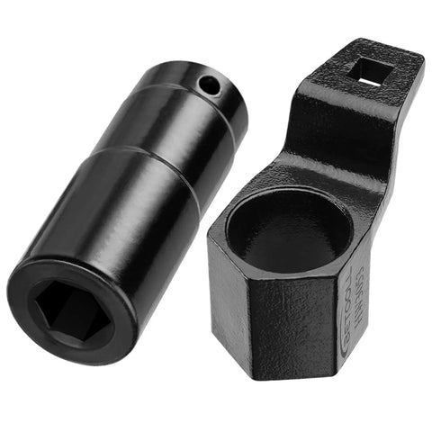 No Nonsense Pro Grade Harmonic Balancer Socket 19mm and 50mm Crank Pulley Wrench Holder Kit for Honda
