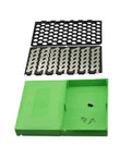 Heavy Duty 48V 13S 6P Electric Bicycle Battery Box Compatible With 18650 Cells Foldable Ebike Enclosure disassembled parts view.