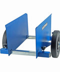 Super Strong Drywall Panel Dolly Hauls Six Hundred Pounds With Ease Using Eight Inch Puncture Proof Wheels And Handy Adjustable Clamp
