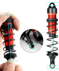 Beefy Front And Rear Adjustable RC Car Shocks Set For 1/8 Scale Fits Arrma Typhoon 6S Redcat FS ZD Racing Buggy Truggy Replacement Parts