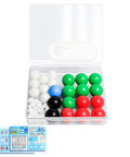 Molecular Model Kit For Organic Chemistry Color Coded Atoms And Bonding Structures Set Teaching Tool For Classrooms And Home Study