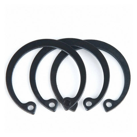 Heavy Duty M8 To M72 Internal Circlips 65Mn Steel C-Shape Retaining Rings, burr free, rust proof, for cars and machines.