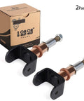 Complete Front End King Pin Kit For Club Car Precedent Golf Cart 2003.5 And Up Gas Or Electric Replacement Includes 2 King Pin Assemblies