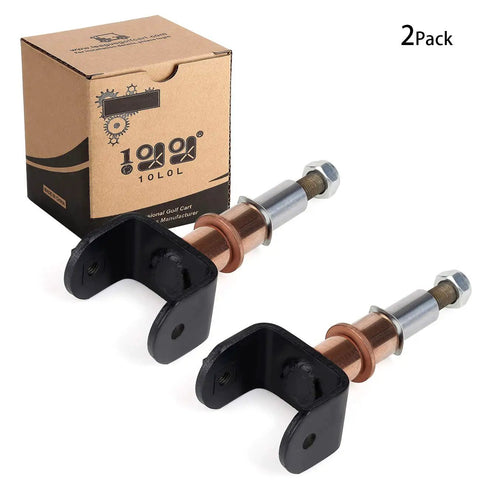 Complete Front End King Pin Kit For Club Car Precedent Golf Cart 2003.5 And Up Gas Or Electric Replacement Includes 2 King Pin Assemblies