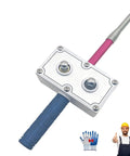 Pro Electrician Wire Pulling Assistant Cable Threading Machine For Wall Wiring Job with ergonomic grip and metallic guide.