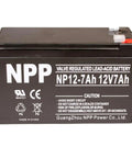 12 Volt 7.0Ah Sealed Lead Acid Battery For Gate Openers And Multi Use Systems Maintenance Free Power Pack For Automatic Gates
