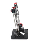 Side view of Heavy-Duty Portable Drill Guide With One Half Inch Keyed Chuck, 0 To 60 Degree Adjustable Angle Pro-Grade Precision Jig